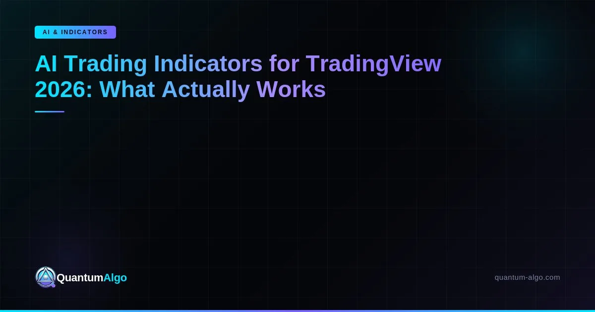 Ai Trading Indicators Tradingview 2026 — Blog