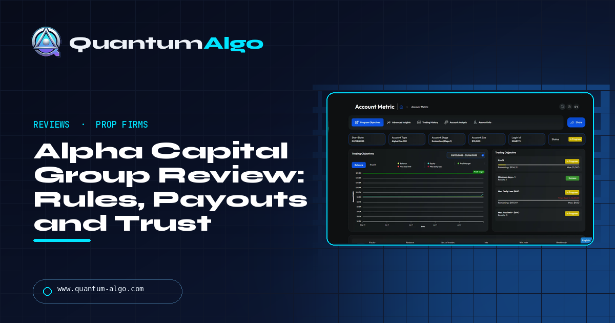 Alpha Capital Group Review: Rules, Prices, Payouts and Trust Issues — Quantum Algo guide
