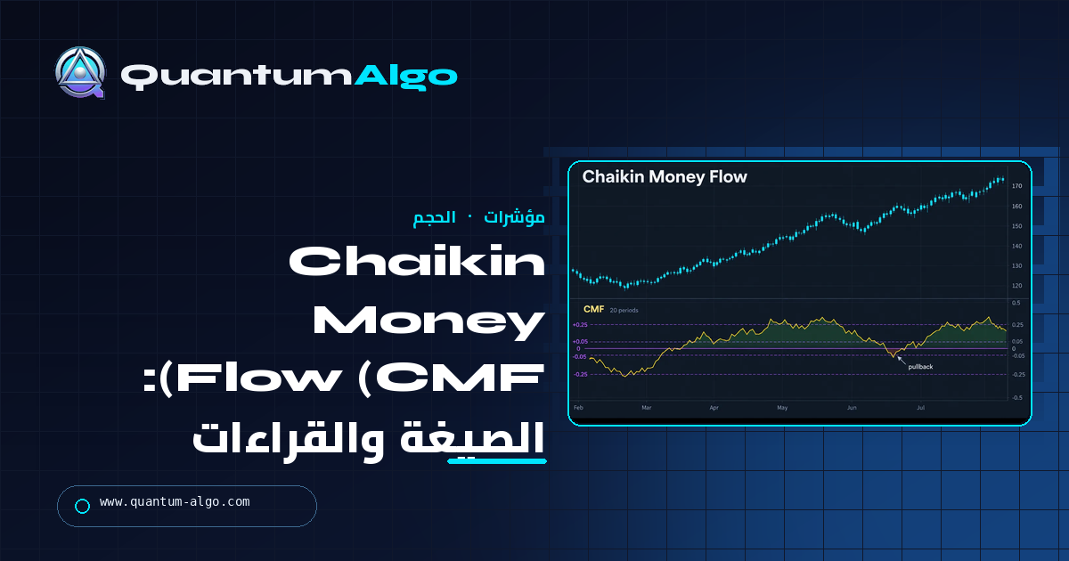 دليل Quantum Algo عن Chaikin Money Flow (CMF): الصيغة والإعدادات وكيف تقرأه