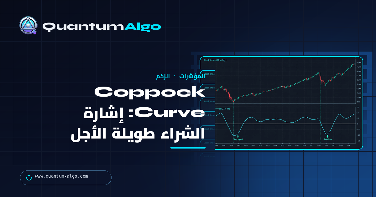 Coppock Curve: شرح إشارة الشراء طويلة الأجل — دليل Quantum Algo
