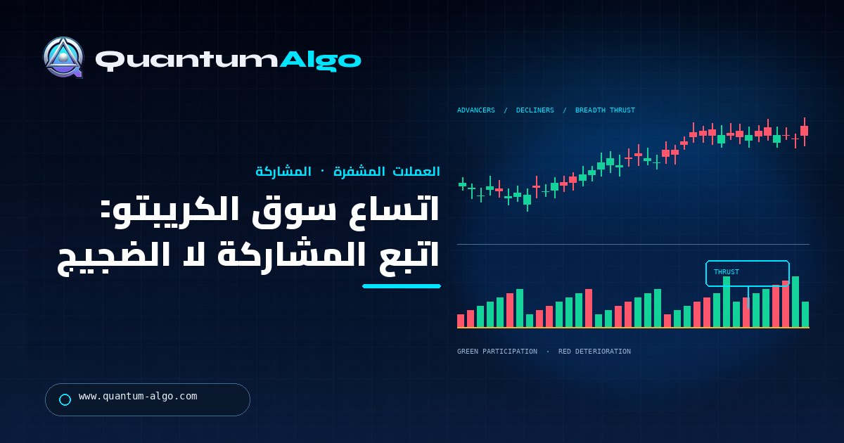 ما مؤشر اتساع سوق الكريبتو؟ — دليل تداول من Quantum Algo