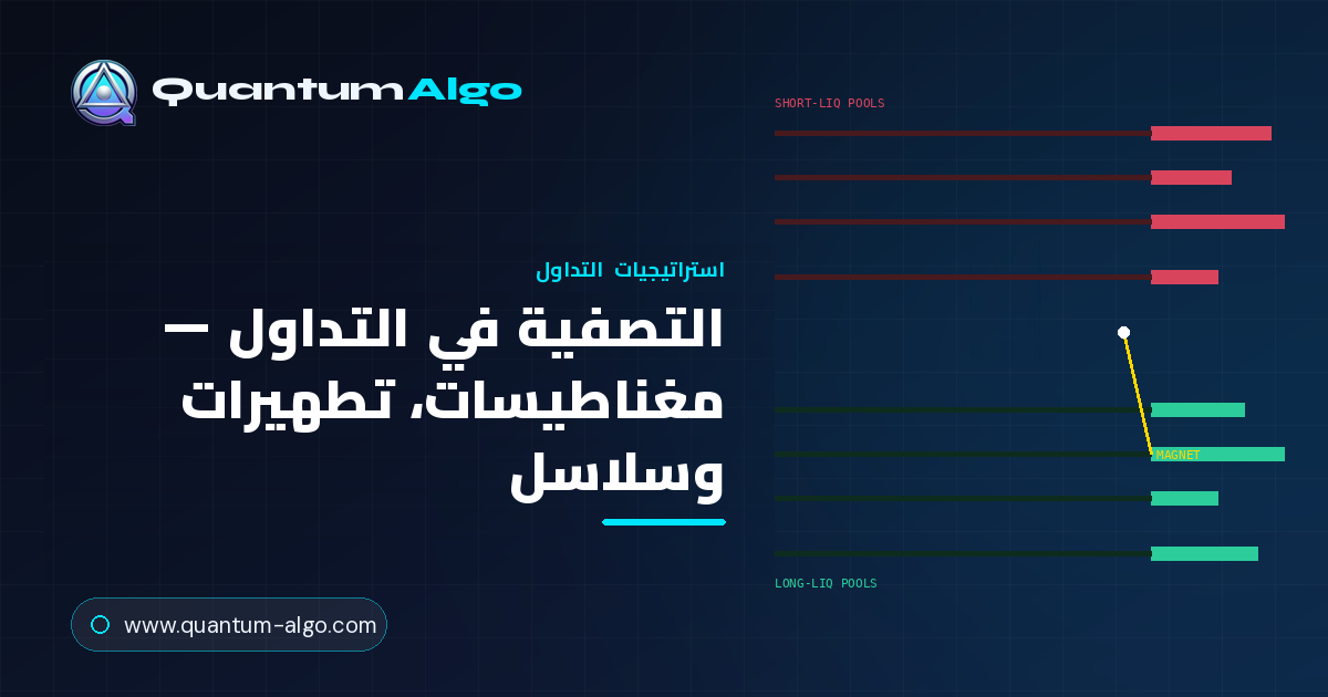 التصفية في التداول: المغناطيسات، والسلاسل، والمسح ثم الانعكاس
