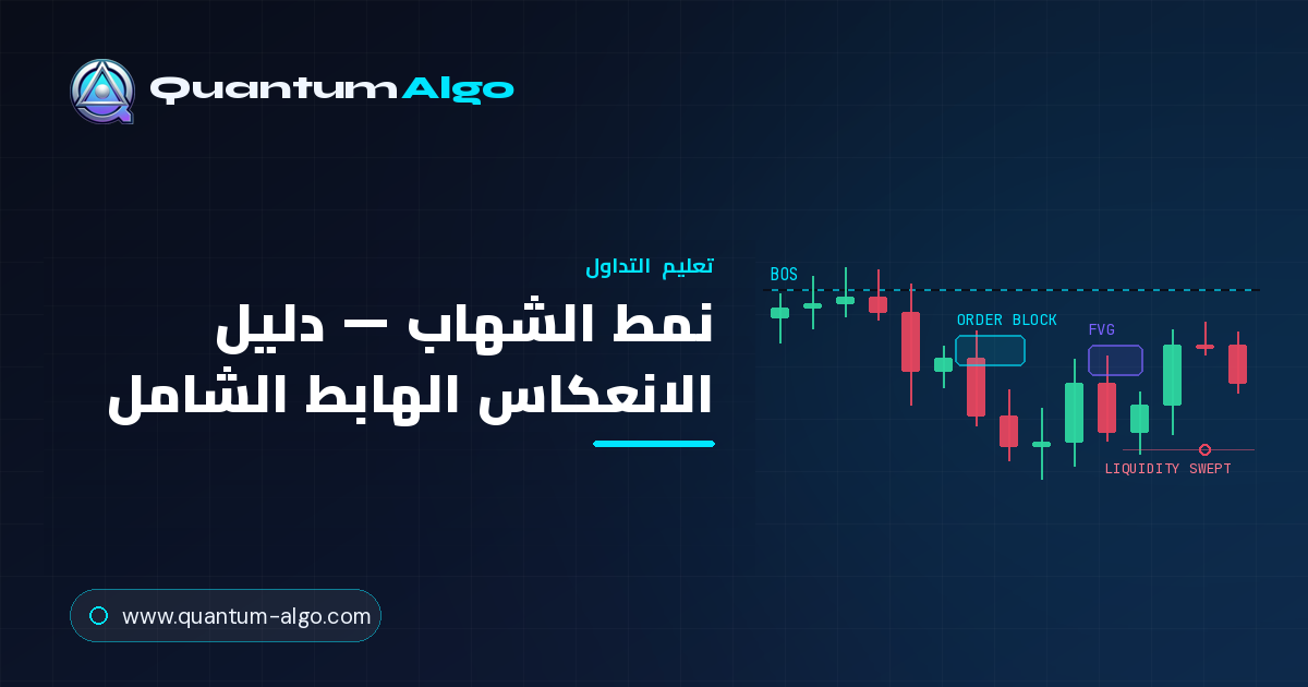 نمط الشهاب: الدليل الشامل لانعكاس هابط بشمعة واحدة