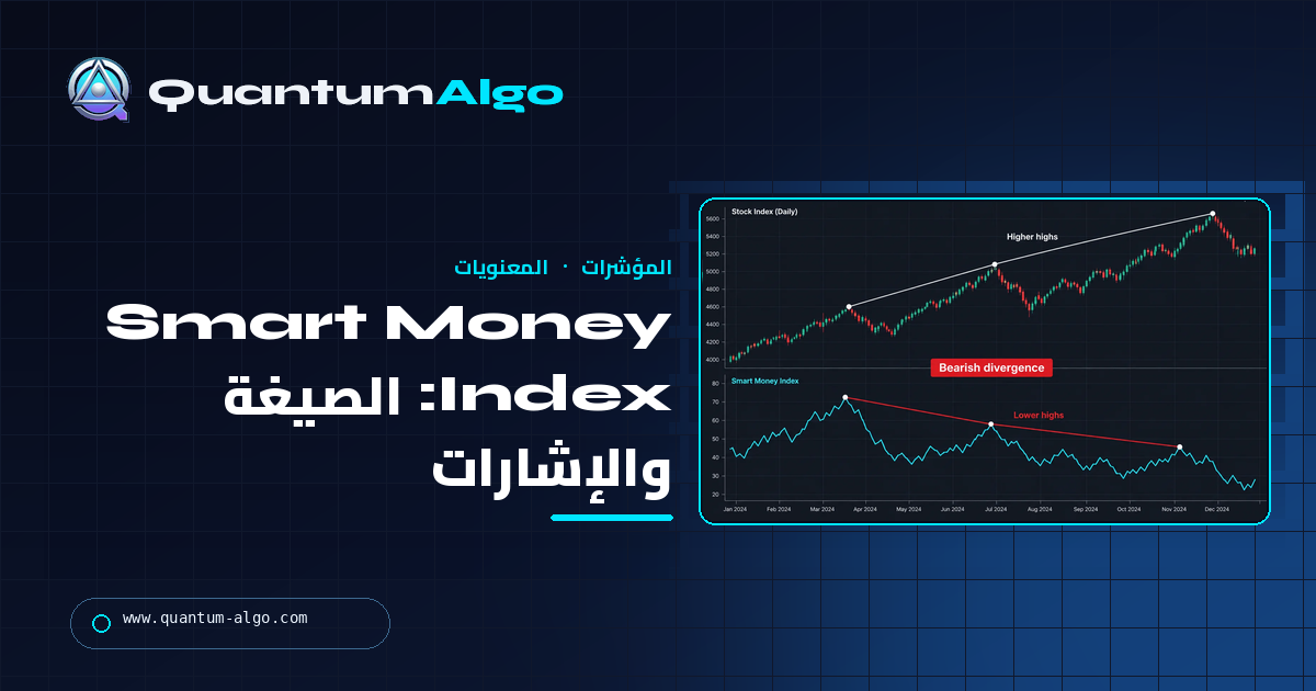 Smart Money Index: كيف يتتبع مؤشر الافتتاح مقابل الإغلاق المؤسسات — دليل Quantum Algo