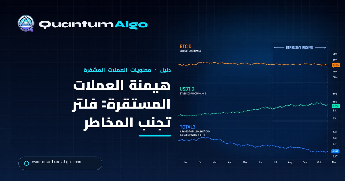 ما هي هيمنة العملات المستقرة وكيف تتداولها؟ — دليل تداول Quantum Algo