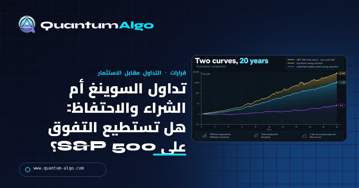 تداول السوينغ أم الشراء والاحتفاظ: هل يستطيع تداول السوينغ التفوق على S&P 500؟ الحساب الصريح — دليل Quantum Algo
