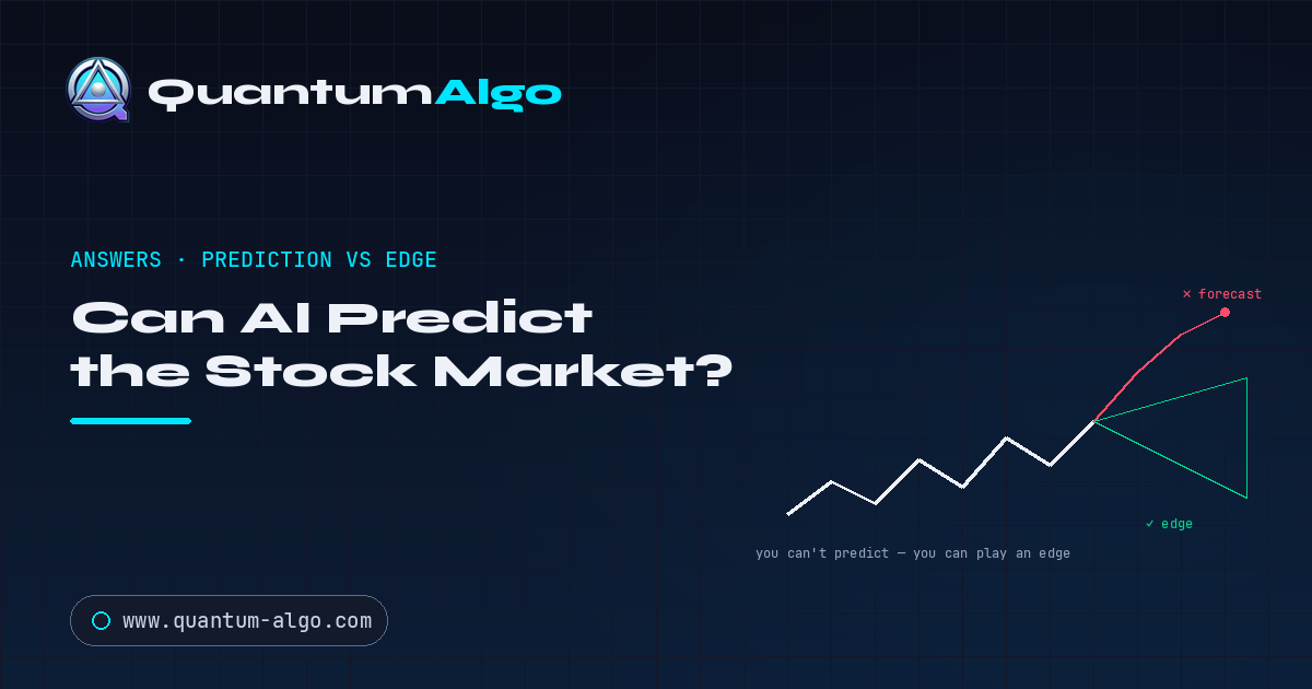 Can AI Predict the Stock Market? What's Real and What's Hype