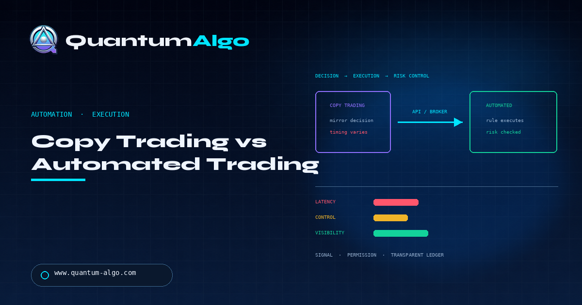 Copy Trading vs Automated Trading: What’s the Difference? — Quantum Algo trading guide
