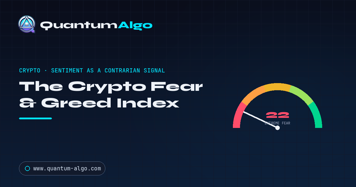 Crypto Fear & Greed Index: What It Is and How to Trade It