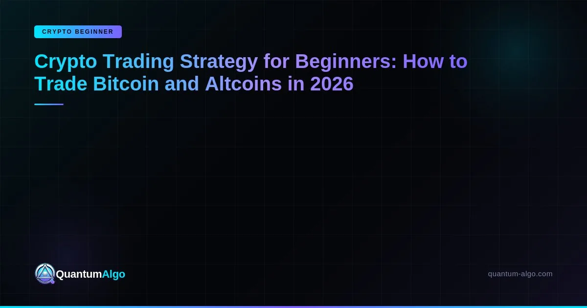 Crypto Trading Strategy Beginners 2026 — Blog