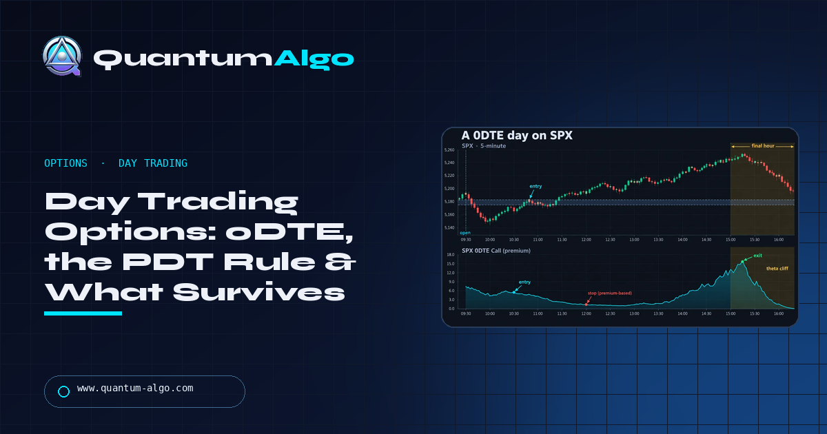 Day Trading Options: Can You, Should You, and How the Ones Who Survive Do It — Quantum Algo guide