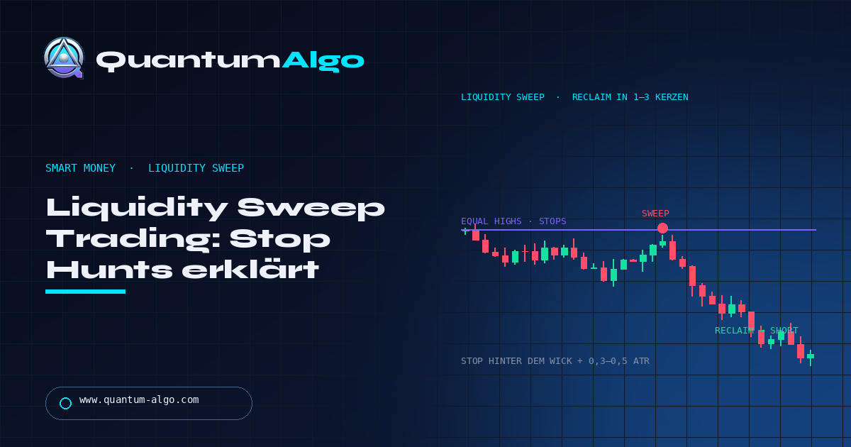 Liquidity Sweep Trading: handle den Stop Hunt wie Institutionelle — Quantum Algo guide