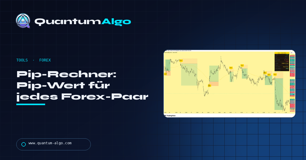 Pip-Rechner für alle Forex-Paare: Formel und Tool — Quantum Algo guide