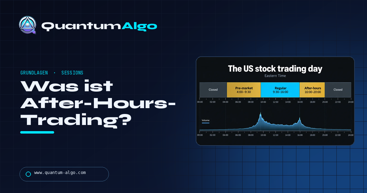 Was ist After-Hours-Trading? Extended Hours, Earnings-Gaps und warum der Spread der Haken ist — Quantum Algo Leitfaden