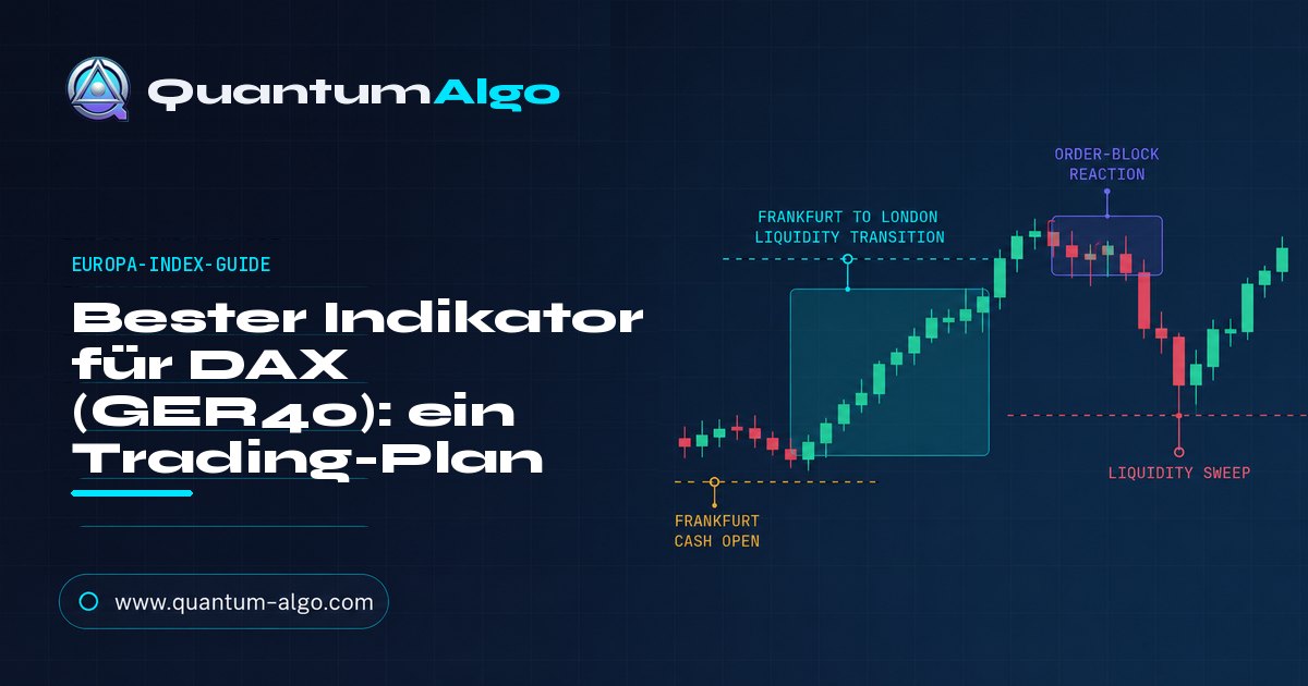 Bester Indikator für DAX (GER40) — Guide zur Frankfurt-bis-London-Session-Liquidität