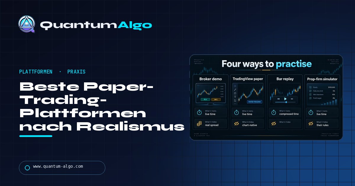 Beste Paper-Trading-Plattformen: Wo du übst und was jeder Simulator versteckt — Quantum Algo Guide