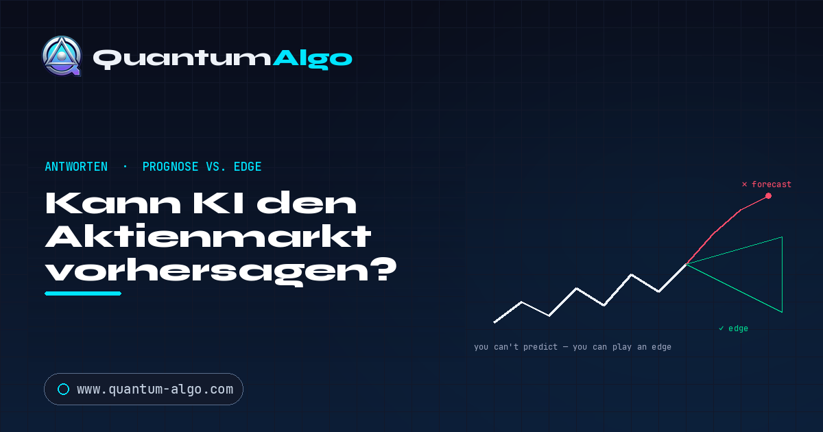 Kann KI den Aktienmarkt vorhersagen?