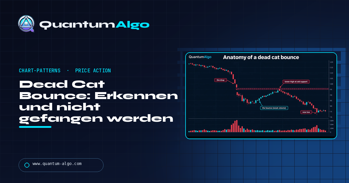 Dead Cat Bounce: Was er ist, wie du ihn erkennst und nicht gefangen wirst — Quantum Algo Guide