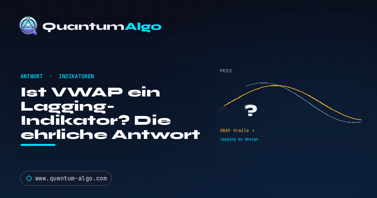 Ist VWAP ein Lagging-Indikator?