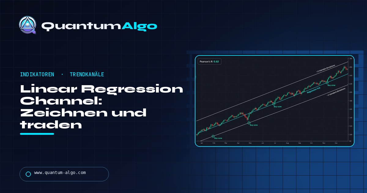 Linear Regression Channel: Wie du ihn zeichnest, liest und tradest — Quantum Algo Guide