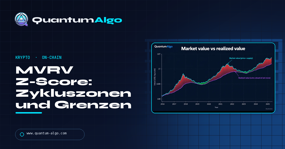 MVRV Z-Score: Was er ist, wie du ihn liest, Zykluszonen und Grenzen — Quantum Algo Guide