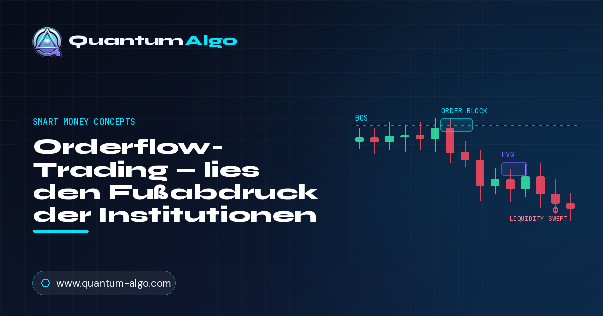 Orderflow-Trading: Lies den Fußabdruck der Institutionen