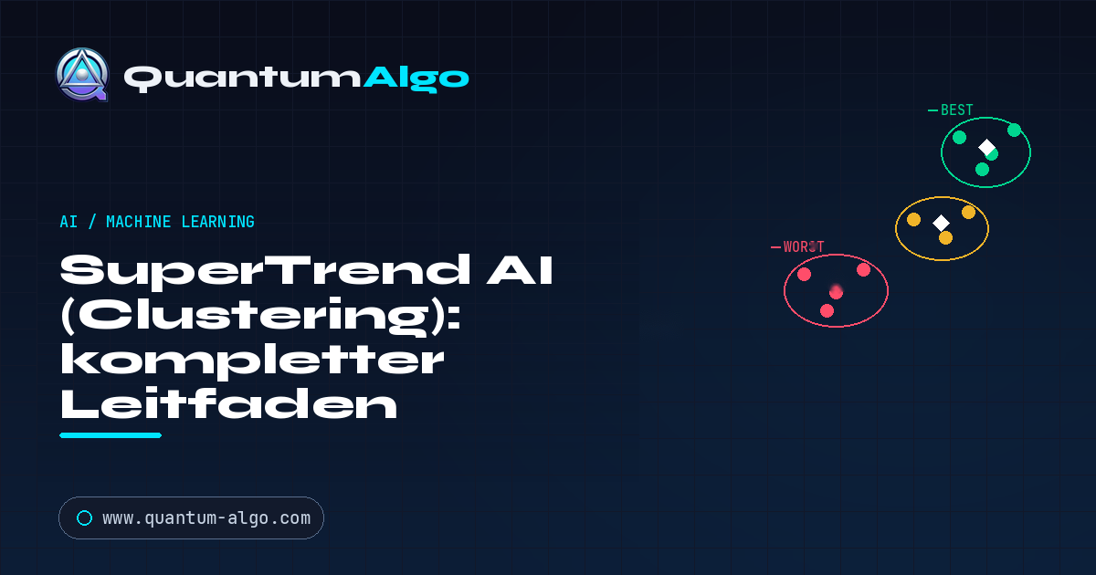 SuperTrend AI (Clustering): der komplette Machine-Learning-Trend-Leitfaden