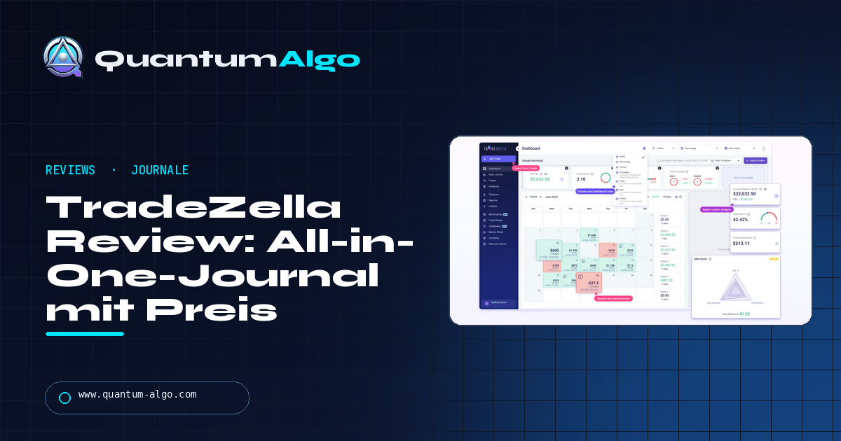 TradeZella Review: Das All-in-One Trading Journal — wo es seinen Preis verdient und wo nicht — Quantum Algo Guide