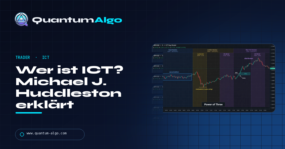 Wer ist ICT (Michael J. Huddleston)? Der Trader hinter Killzones, FVGs und dem 2022 Model — Quantum Algo Guide