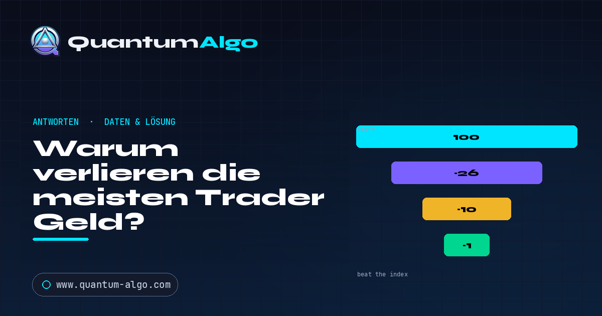 Warum verlieren die meisten Trader Geld? — Quantum Algo