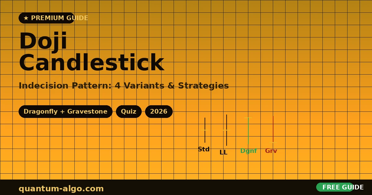 Doji Candlestick Complete Indecision Pattern Guide 2026