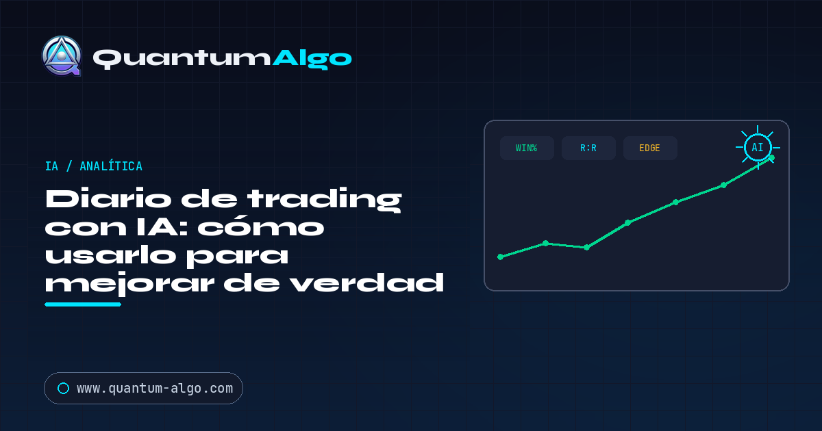 Diario de trading con IA: cómo usarlo para mejorar de verdad