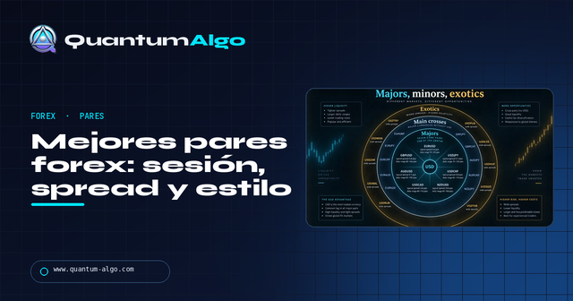 Mejores pares forex: por sesión y spread — Guía premium