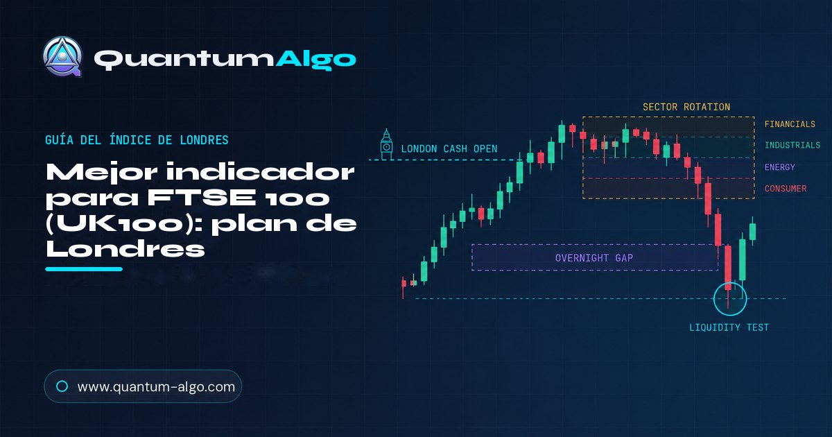 mejor indicador para FTSE 100 — guía del índice de Londres