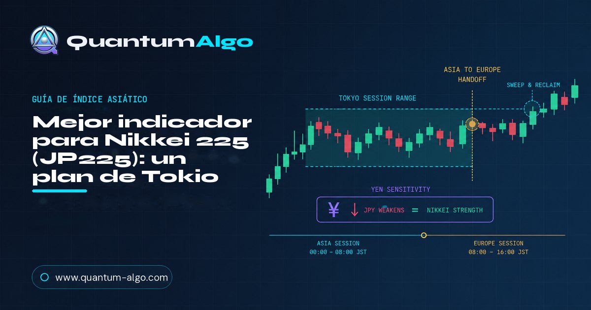 mejor indicador para Nikkei 225 — guía de índice asiático