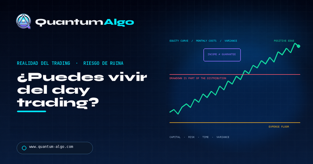 ¿Puedes vivir del day trading? — Guía premium