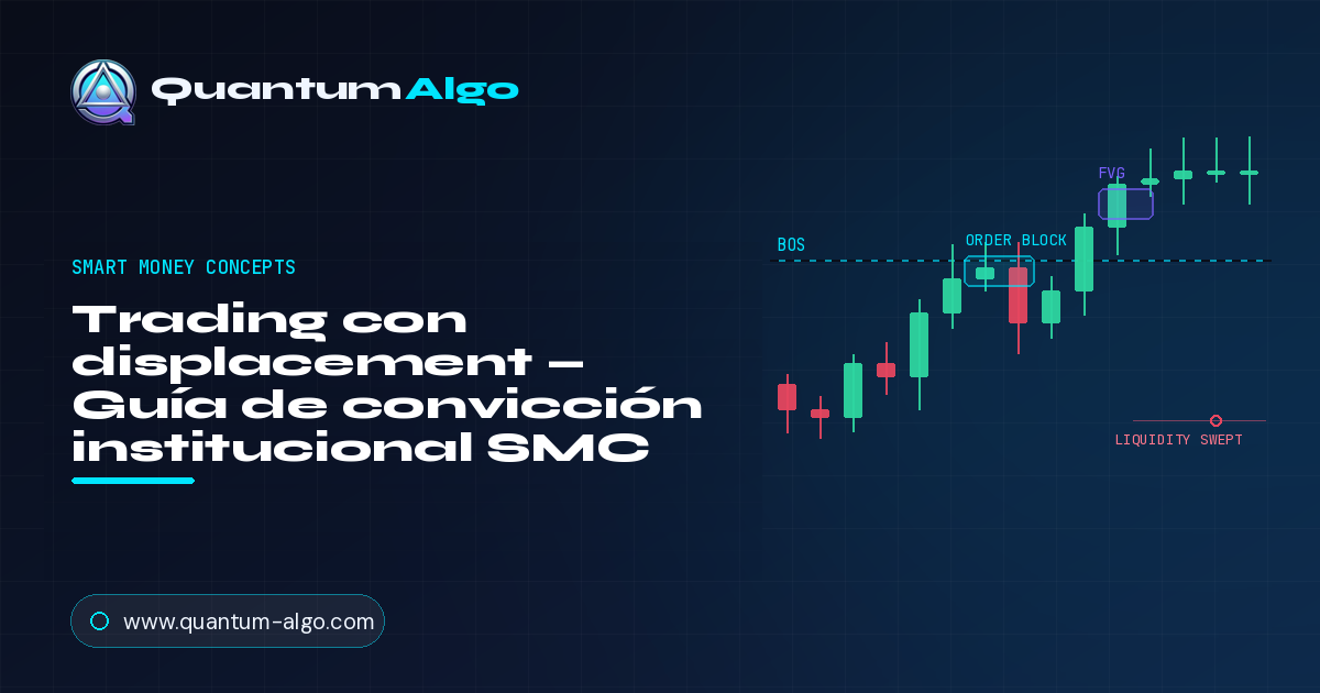 Trading con displacement: La huella de la convicción institucional
