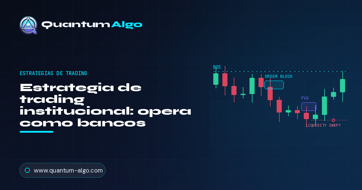 Estrategia de trading institucional: opera como bancos y hedge funds