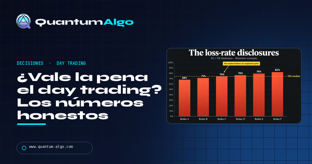 ¿Vale la pena el day trading? Números honestos — Guía premium
