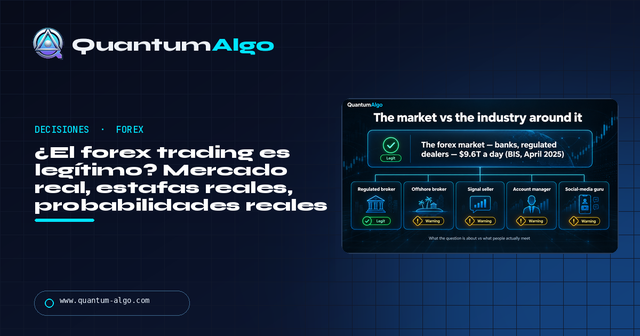 ¿El forex trading es legítimo? Mercado real, estafas reales — Guía premium