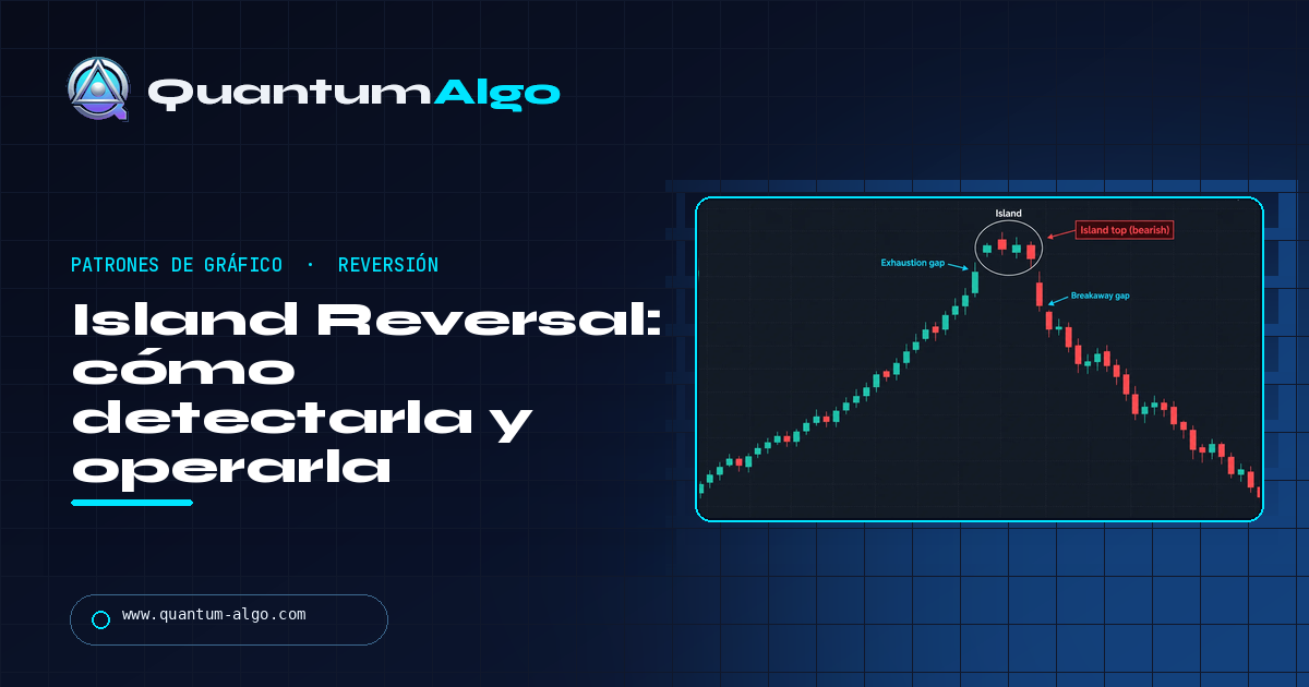 Patrón Island Reversal: cómo detectarlo y operarlo — guía de Quantum Algo