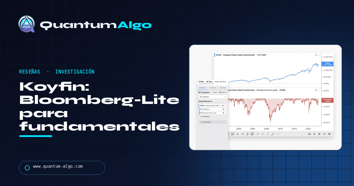Reseña de Koyfin: un Bloomberg Lite para fundamentales — y cuándo los traders deberían seguir usando TradingView — guía de Quantum Algo