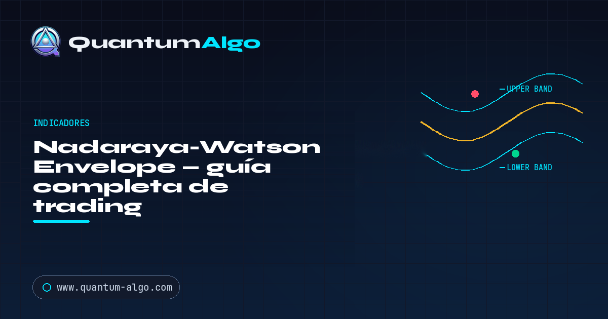 Nadaraya-Watson Envelope: la guía completa de reversión a la media con regresión kernel