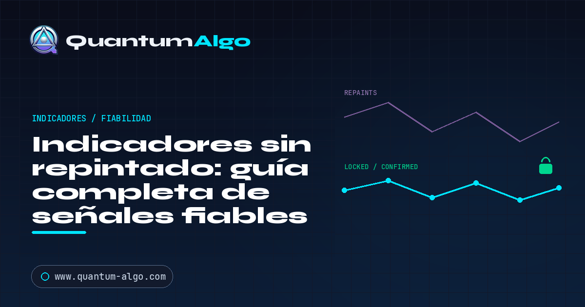 Indicadores sin repintado: la guía completa de señales fiables