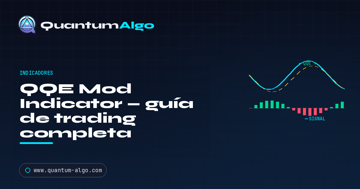 QQE Mod Indicator: la guía completa de momentum con RSI suavizado
