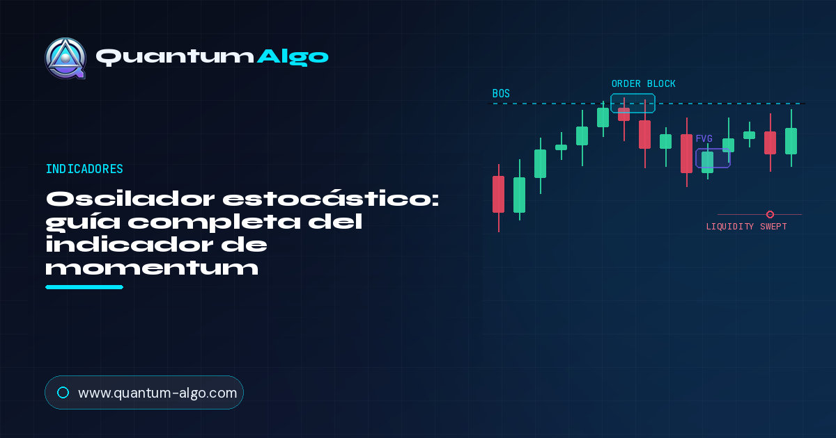 Oscilador estocástico: la guía completa del indicador de momentum