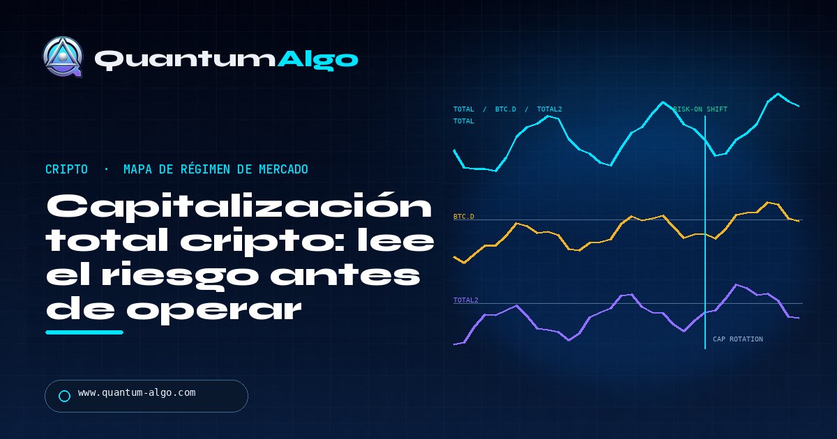 ¿Qué es la capitalización total cripto (TOTAL)? — guía de trading de Quantum Algo