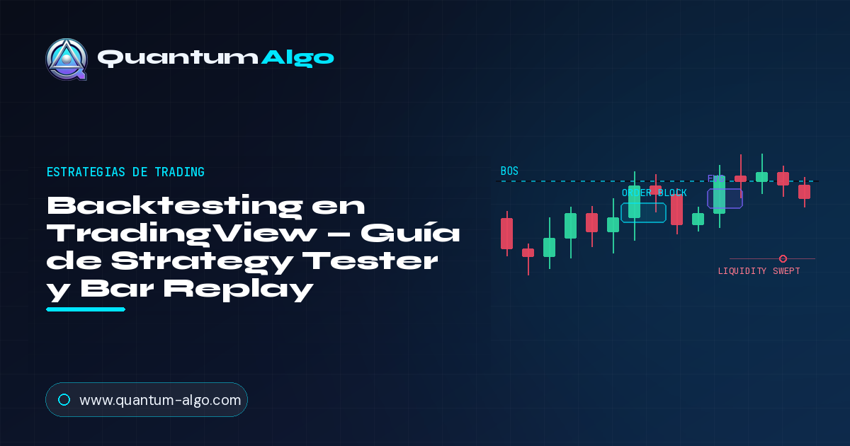 Backtesting en TradingView: la guía completa de Strategy Tester