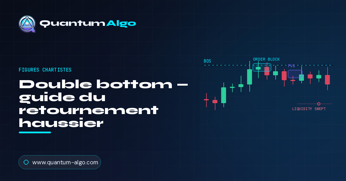Figure double bottom : le guide complet du retournement haussier