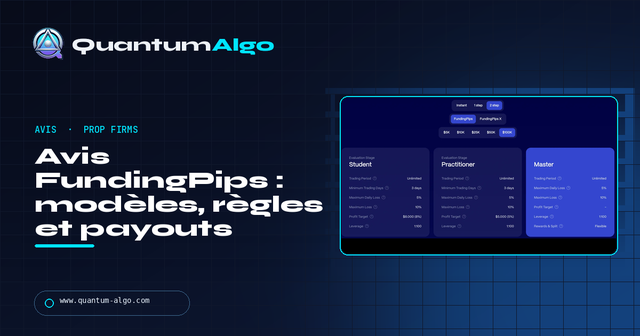 Avis FundingPips : modèles, règles, payouts et verdict — Guide premium